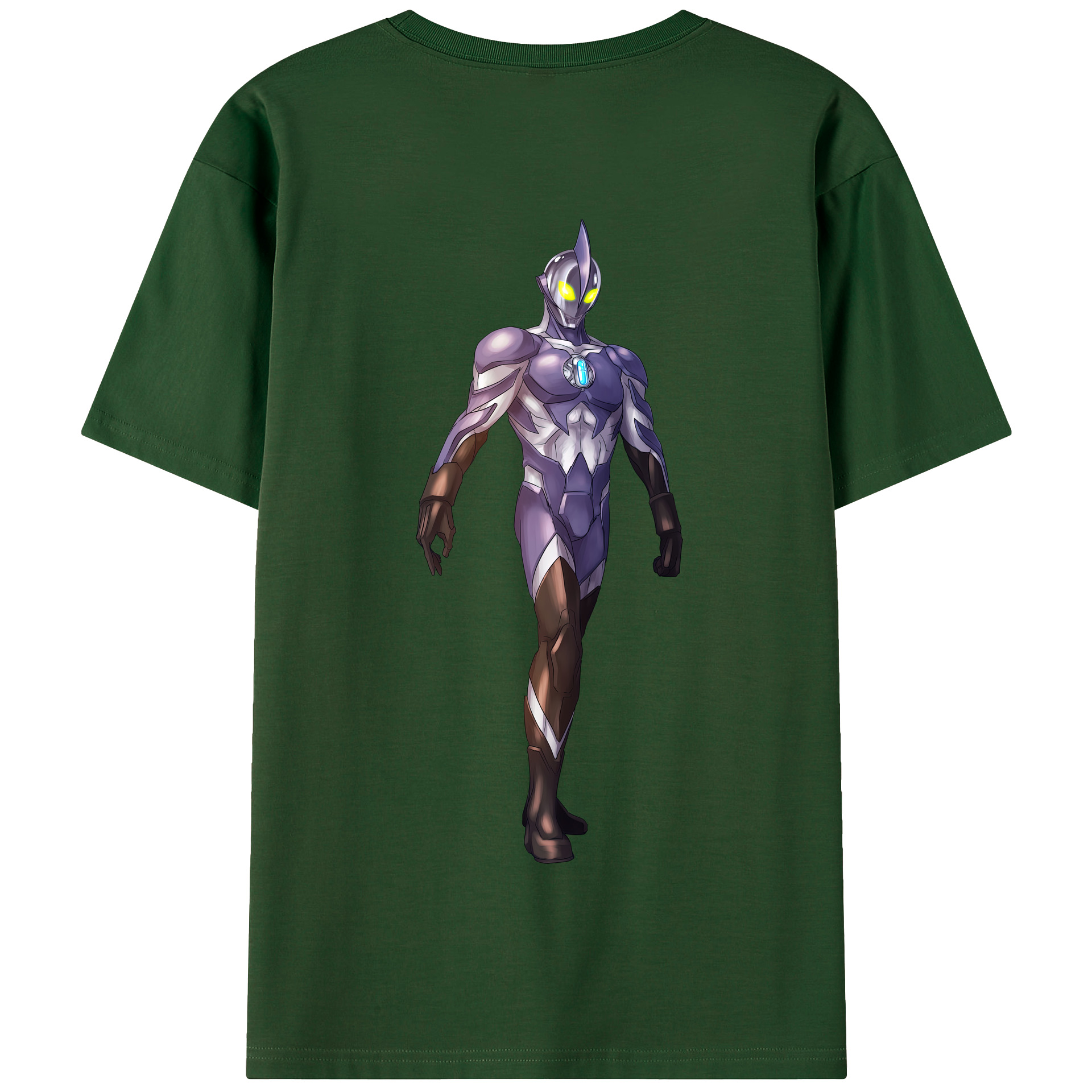 （画像用） ウルトラマン Ultraman 綿100％半袖Tシャツ（背面プリント）